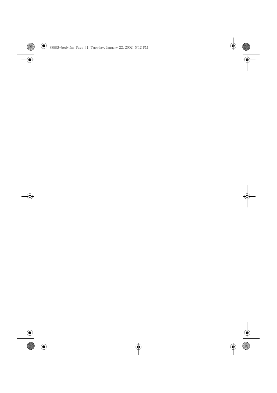Samsung electronics | Samsung MS8899S User Manual | Page 31 / 32