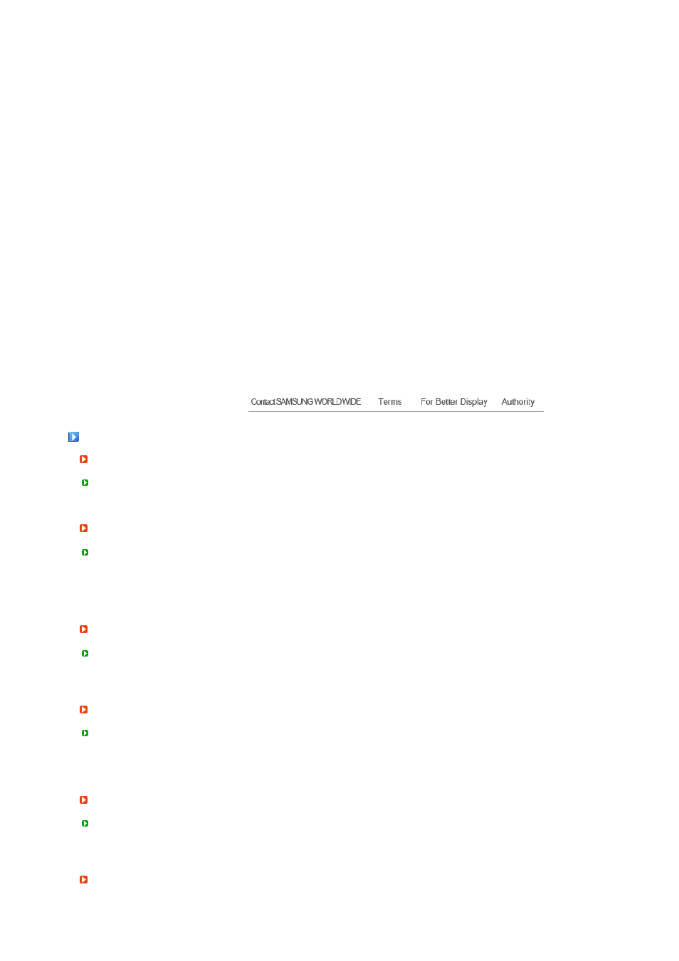 Terms | Samsung 226BW User Manual | Page 51 / 53