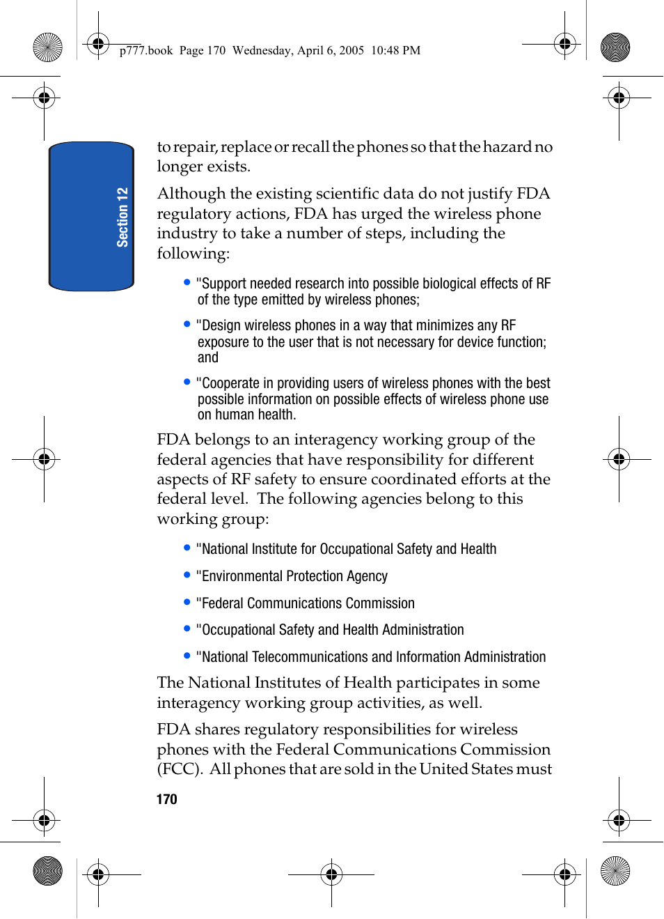 Samsung P O R T A B L E T R I - M O D E T E L E P H O N E SGH-P777 User Manual | Page 174 / 205