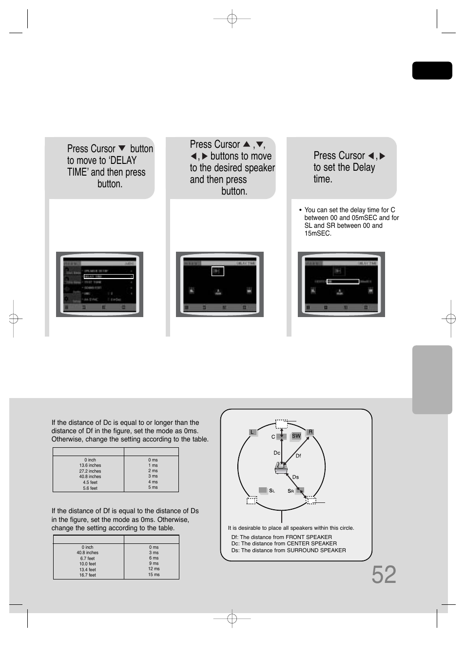 Setup | Samsung HT-TQ25 User Manual | Page 53 / 80