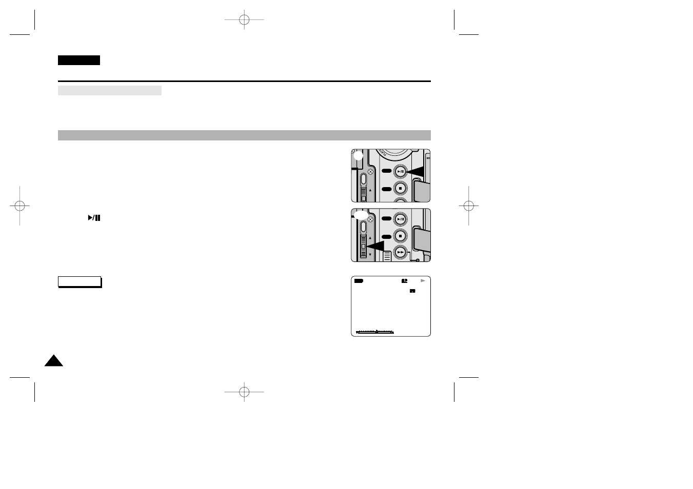 Basic recording, Controlling sound from the speaker | Samsung VP-D200(i) User Manual | Page 34 / 109