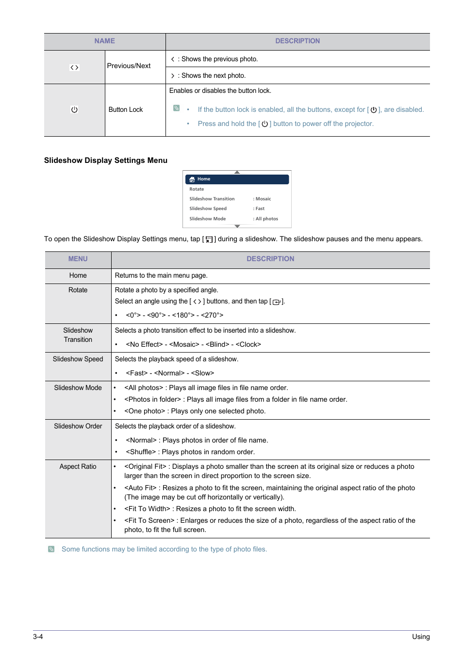 Samsung SP-H03 User Manual | Page 42 / 56