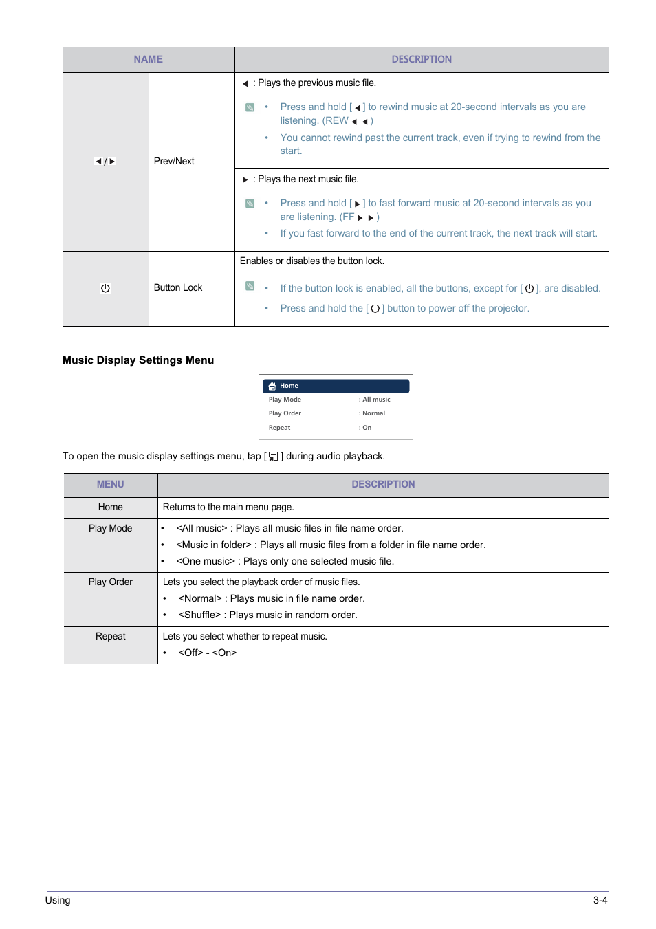 Samsung SP-H03 User Manual | Page 45 / 56