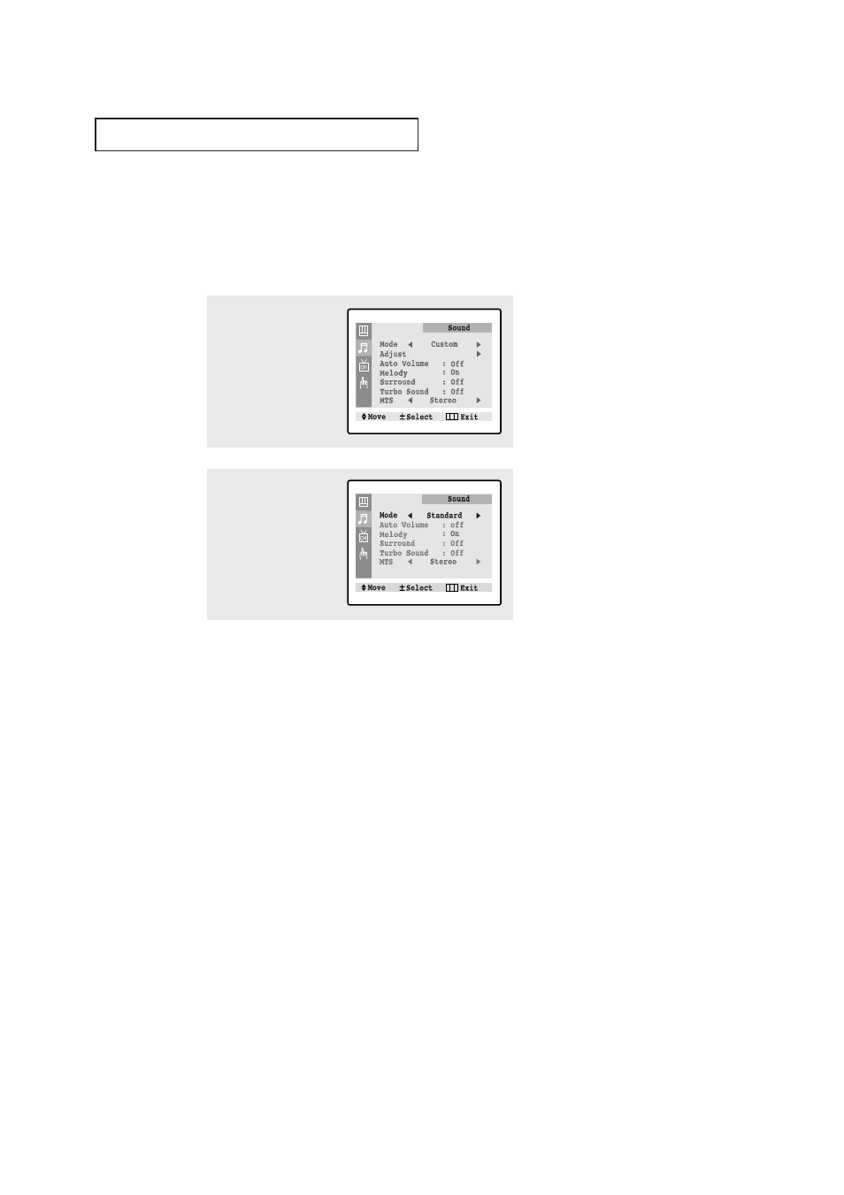 Using automatic sound settings | Samsung CL25M5W User Manual | Page 36 / 54