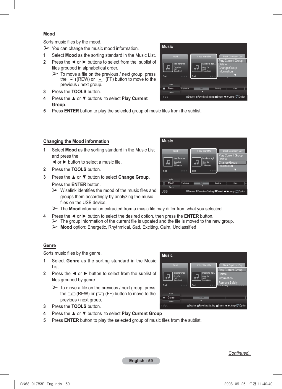 Samsung BN68-01783B-00 User Manual | Page 59 / 389