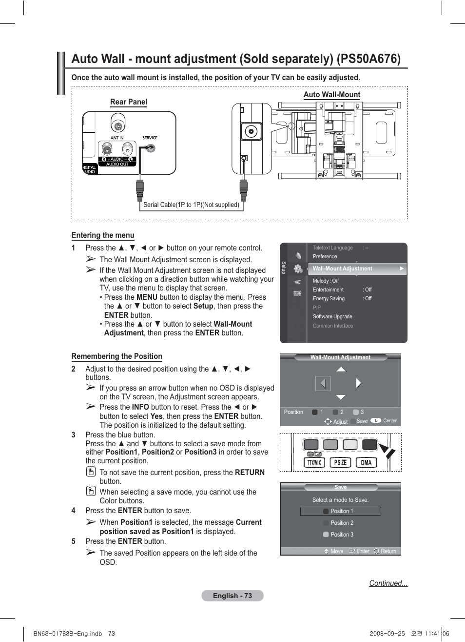 Samsung BN68-01783B-00 User Manual | Page 73 / 389