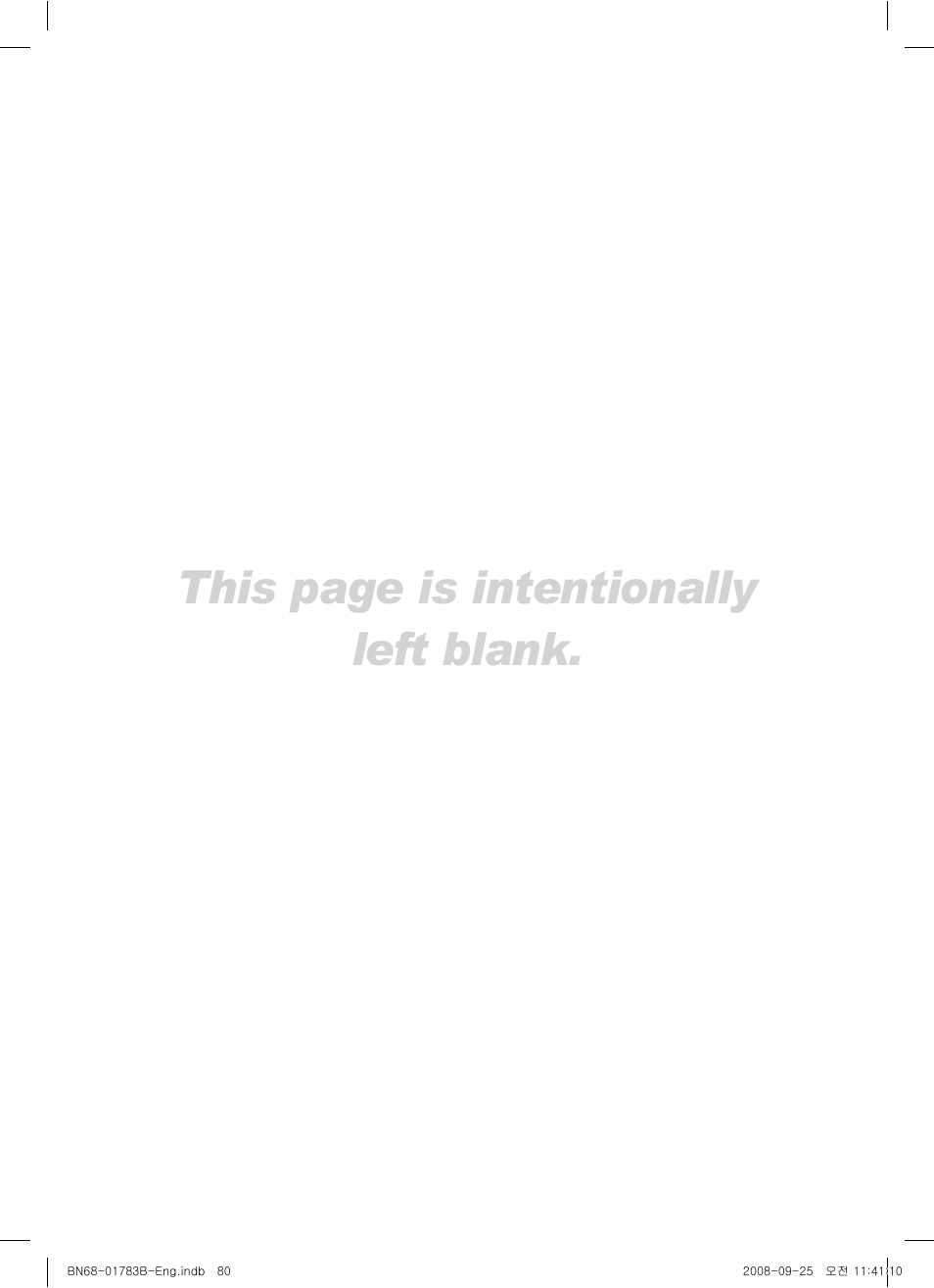 This page is intentionally left blank | Samsung BN68-01783B-00 User Manual | Page 80 / 389