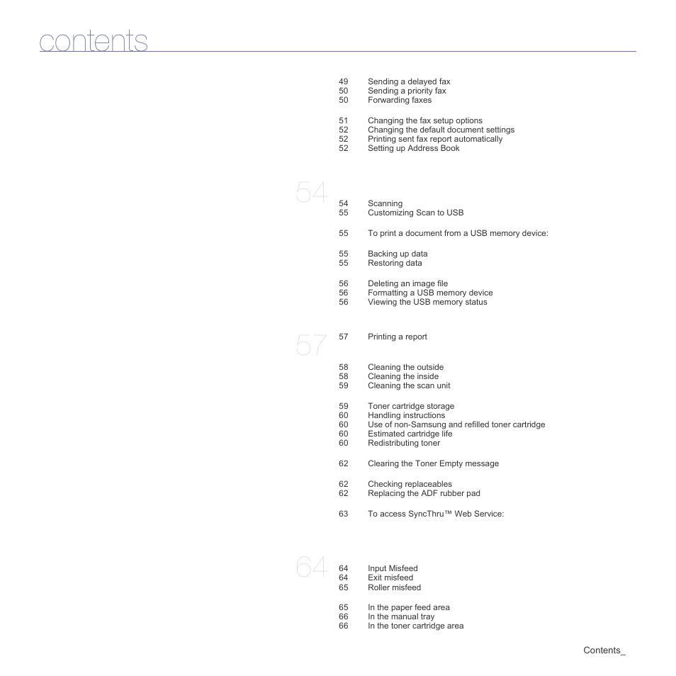 Samsung SCX-4X26 User Manual | Page 15 / 139