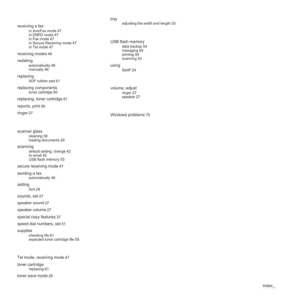 Samsung SCX-4X26 User Manual | Page 89 / 139