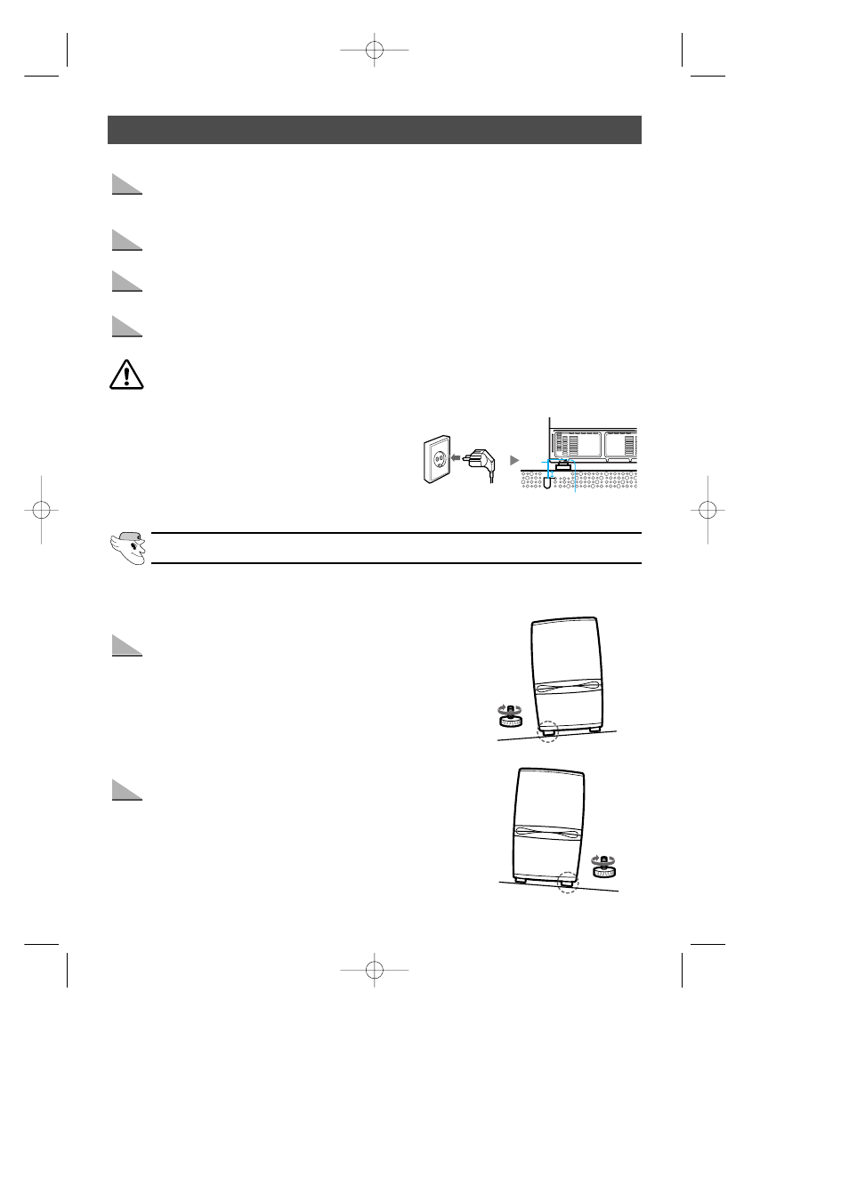 Installing the fridge/freezer | Samsung SR-L36 User Manual | Page 5 / 19