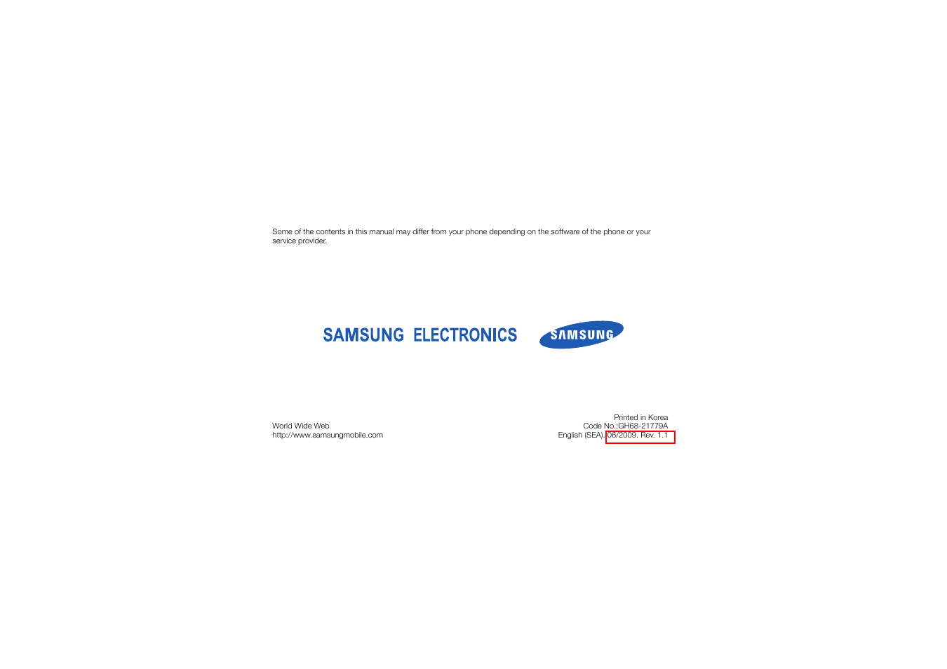 Samsung C5212 User Manual | 57 pages