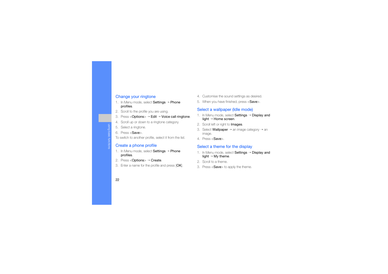 Samsung C5212 User Manual | Page 27 / 57