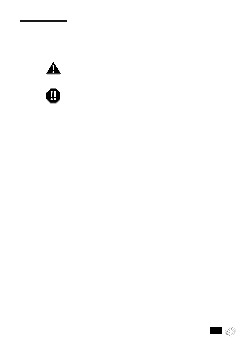 Caution and warning symbols | Samsung ML--6100 User Manual | Page 16 / 106