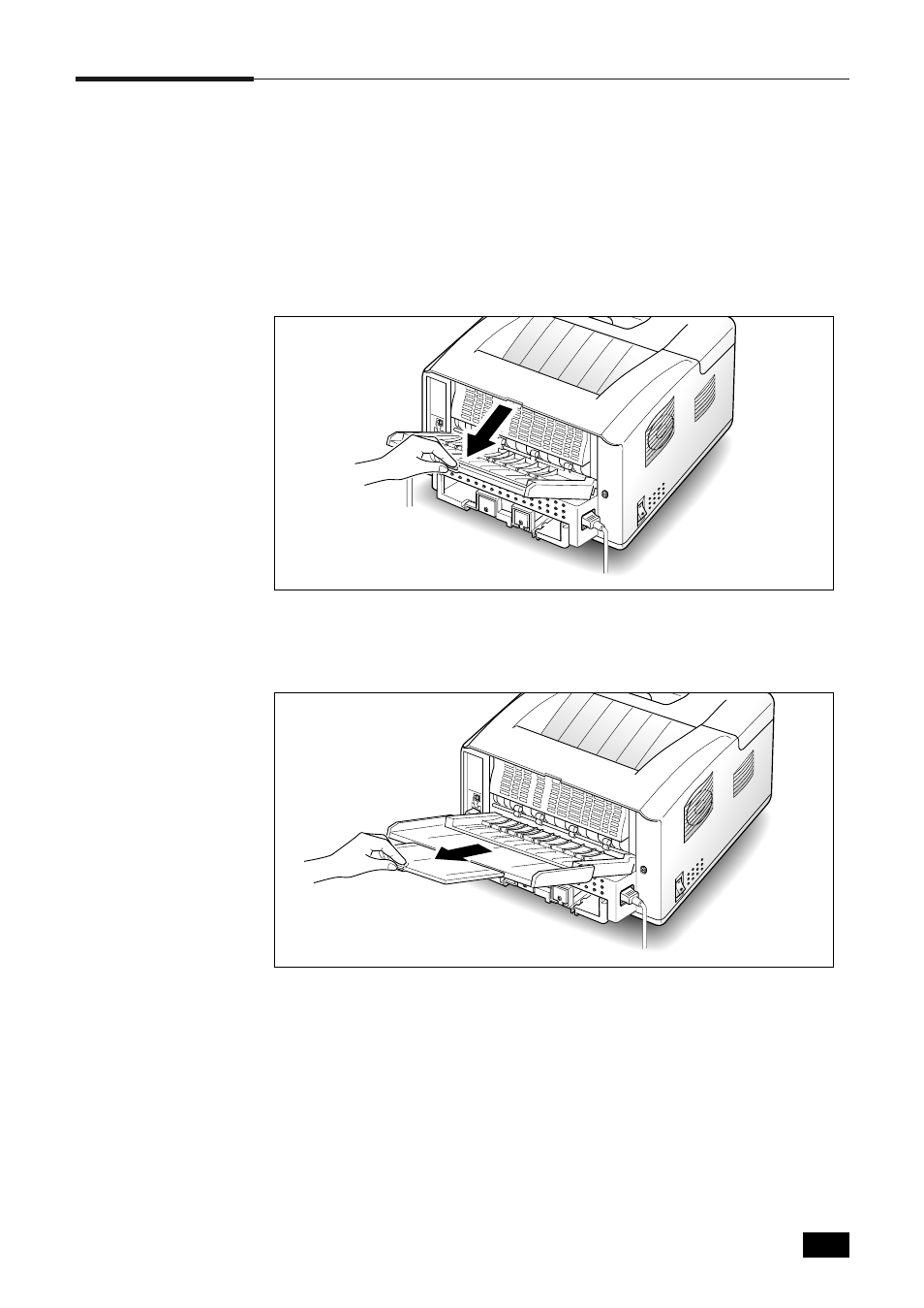 Using rear output tray | Samsung ML--6100 User Manual | Page 50 / 106