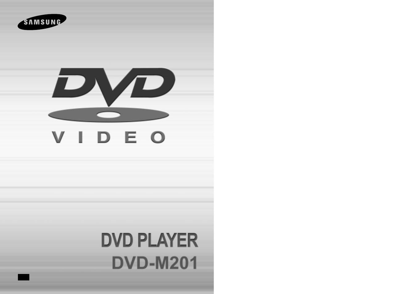 Samsung DVD-M201 User Manual | 19 pages