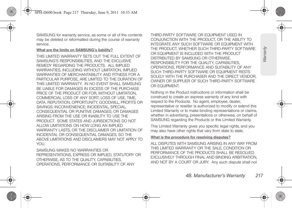 Samsung D-44867 User Manual | Page 231 / 250