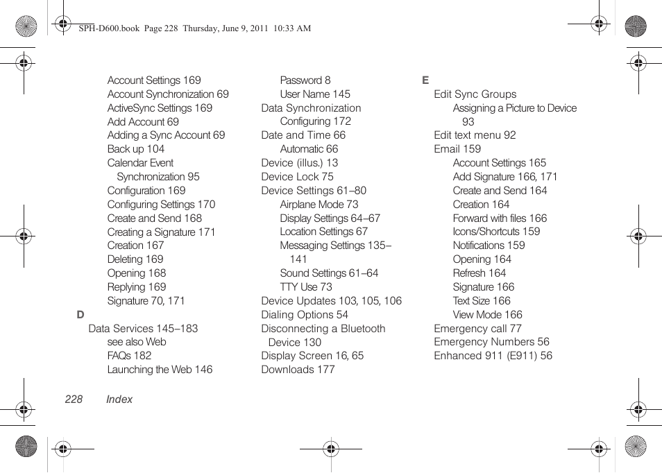 Samsung D-44867 User Manual | Page 242 / 250