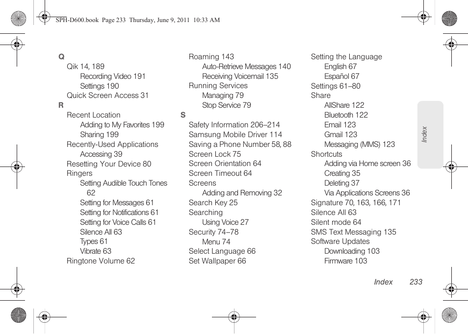 Samsung D-44867 User Manual | Page 247 / 250