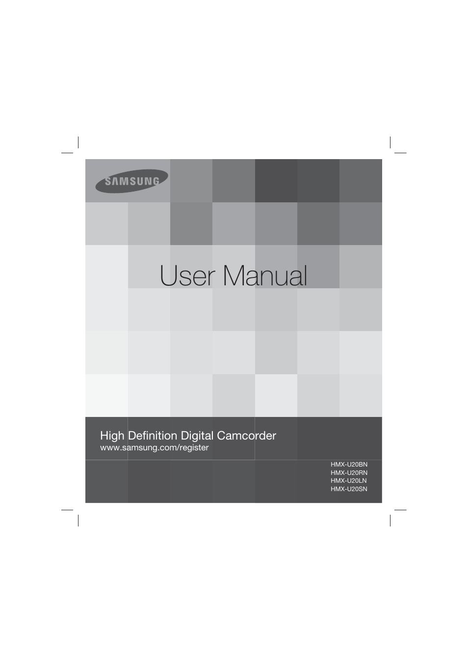 Samsung HMX-U20LN User Manual | 94 pages