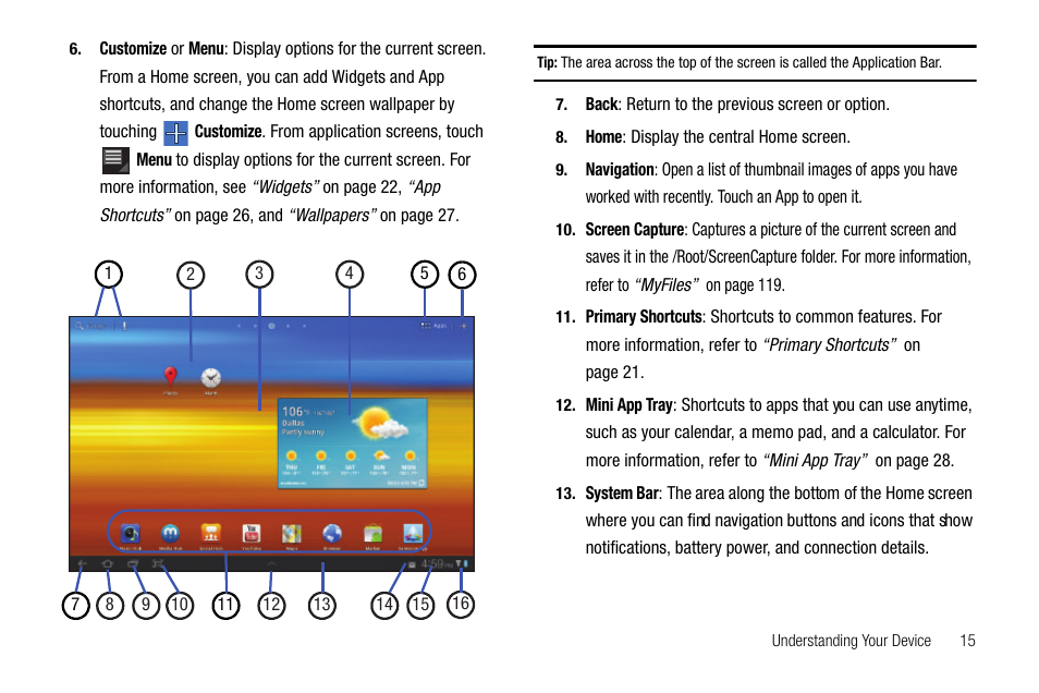 Samsung Galaxy Tab 8.9 User Manual | Page 19 / 188