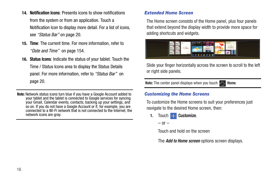 Samsung Galaxy Tab 8.9 User Manual | Page 20 / 188