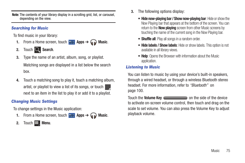 Samsung Galaxy Tab 8.9 User Manual | Page 79 / 188