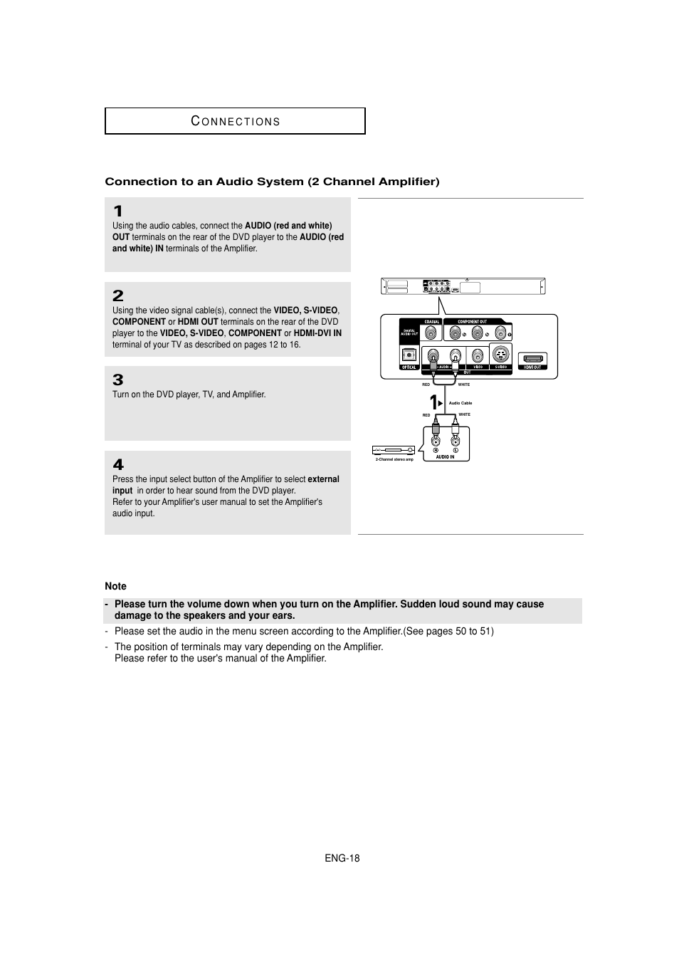 Samsung DVD-HD870C User Manual | Page 18 / 62