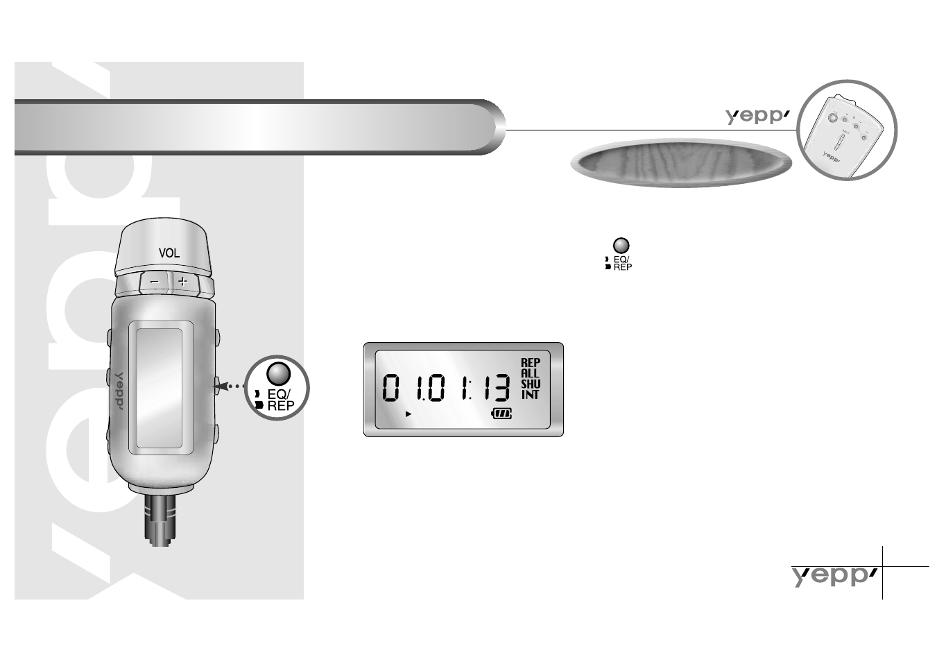 Setting the modes, Mode setting | Samsung Yepp YP-NEU User Manual | Page 15 / 48