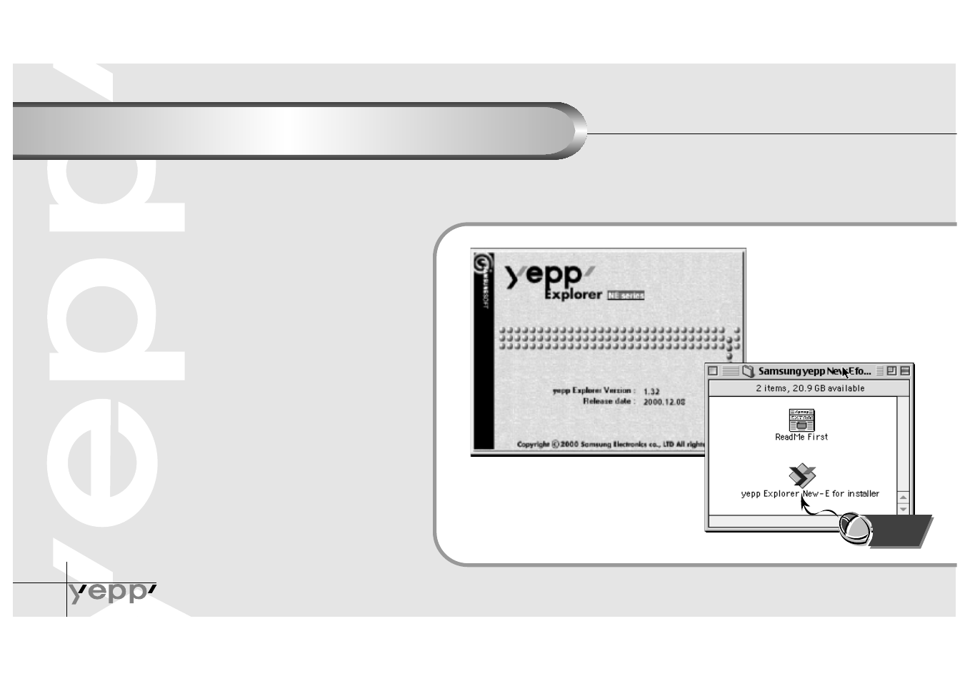 Installing software on mac | Samsung Yepp YP-NEU User Manual | Page 24 / 48