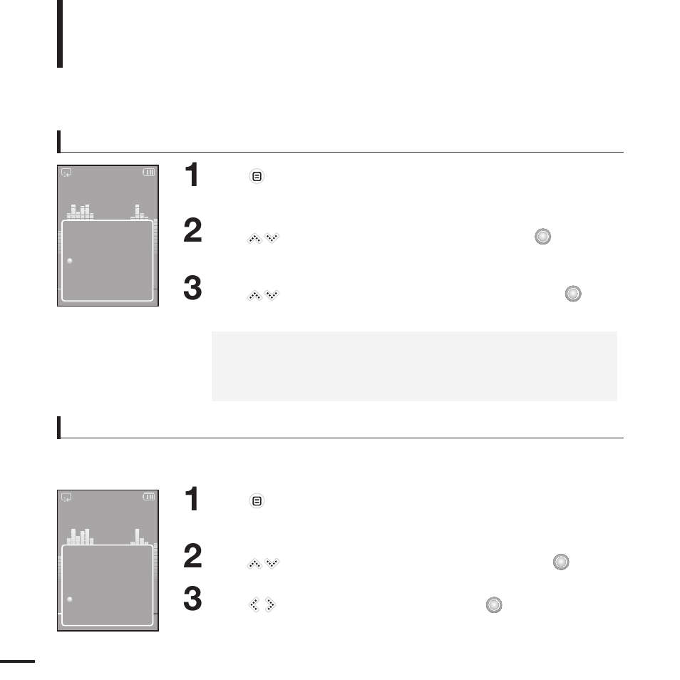 Using the music option menu, Continued) | Samsung YP-K5JAB User Manual | Page 30 / 57