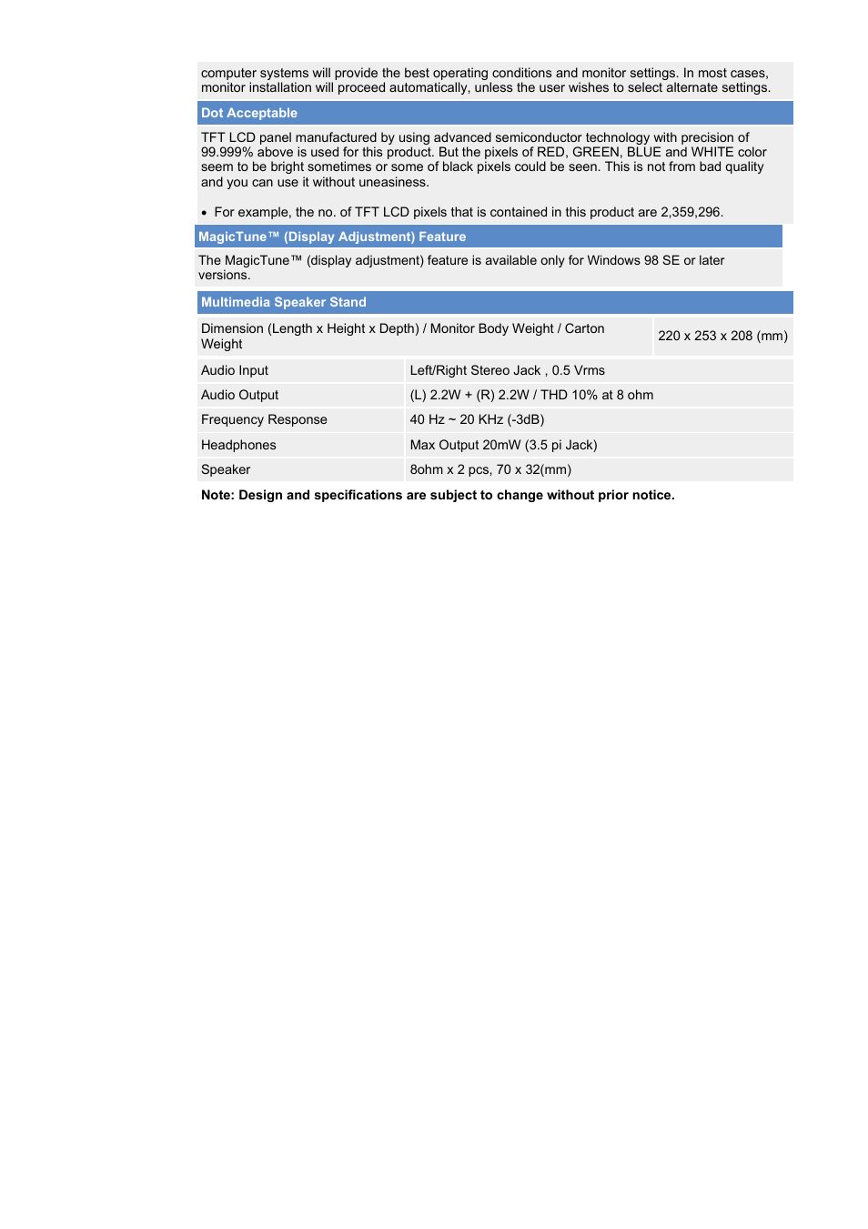 Samsung 174T User Manual | Page 59 / 80