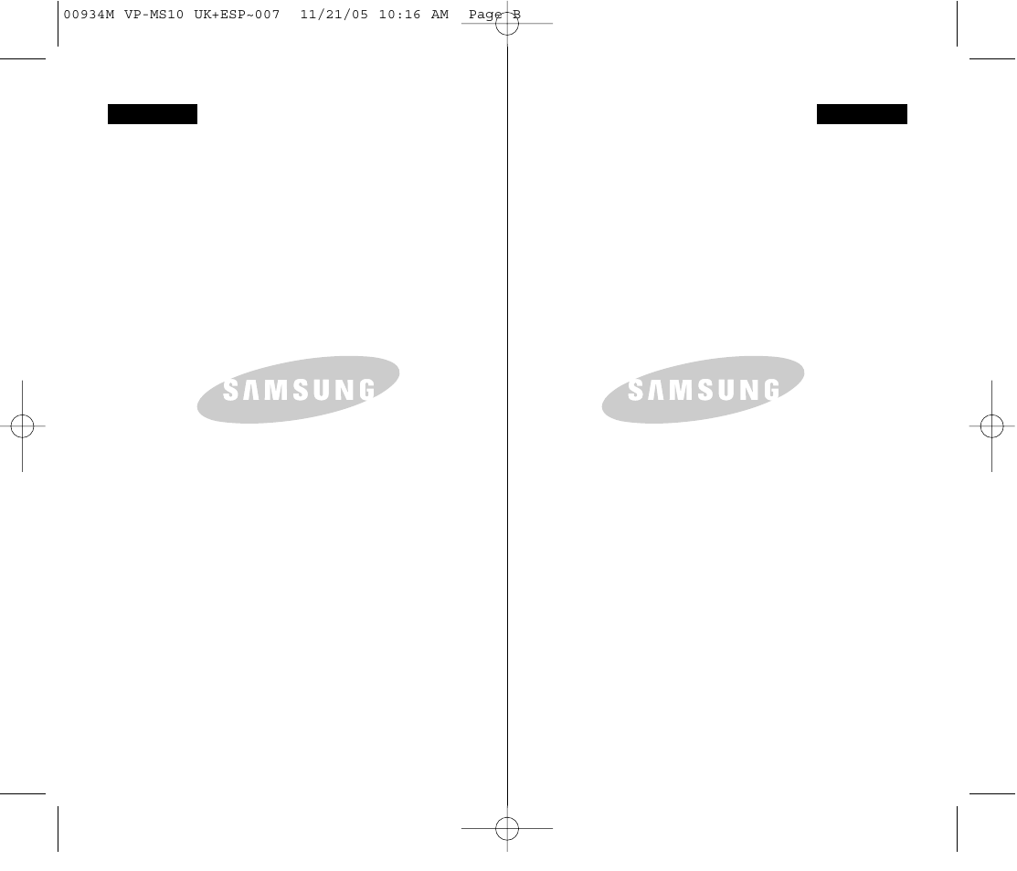 Samsung VP - MS15(R) User Manual | Page 158 / 158