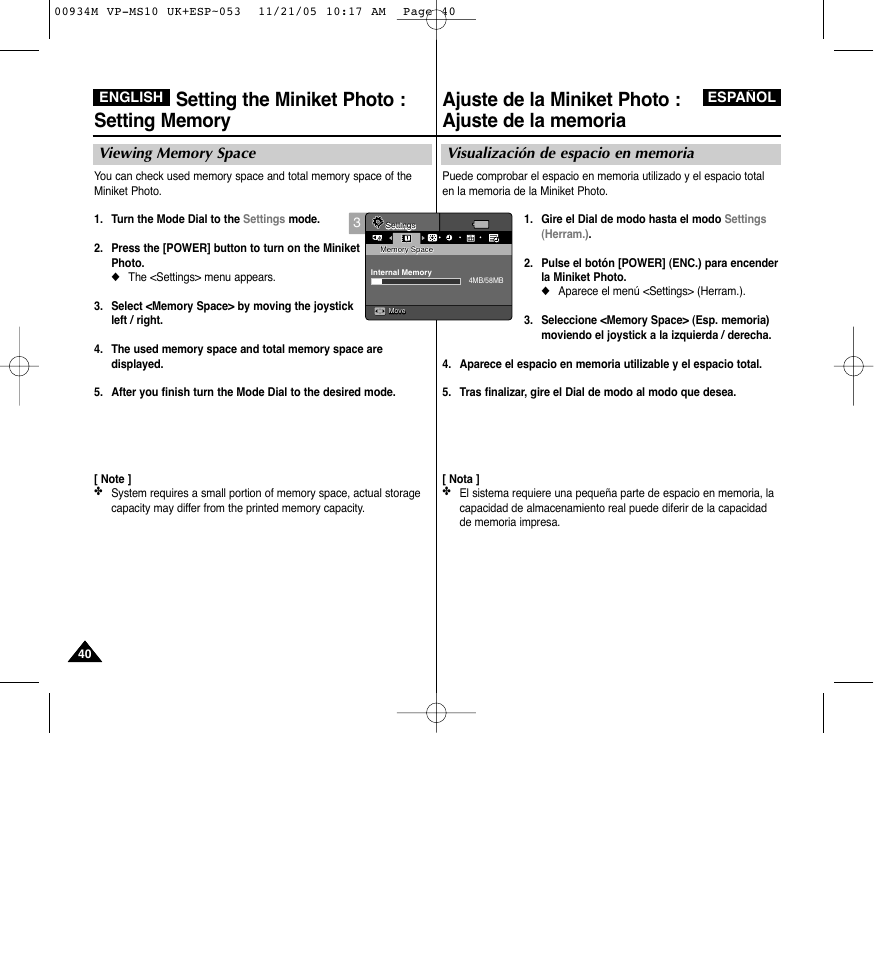 Samsung VP - MS15(R) User Manual | Page 41 / 158