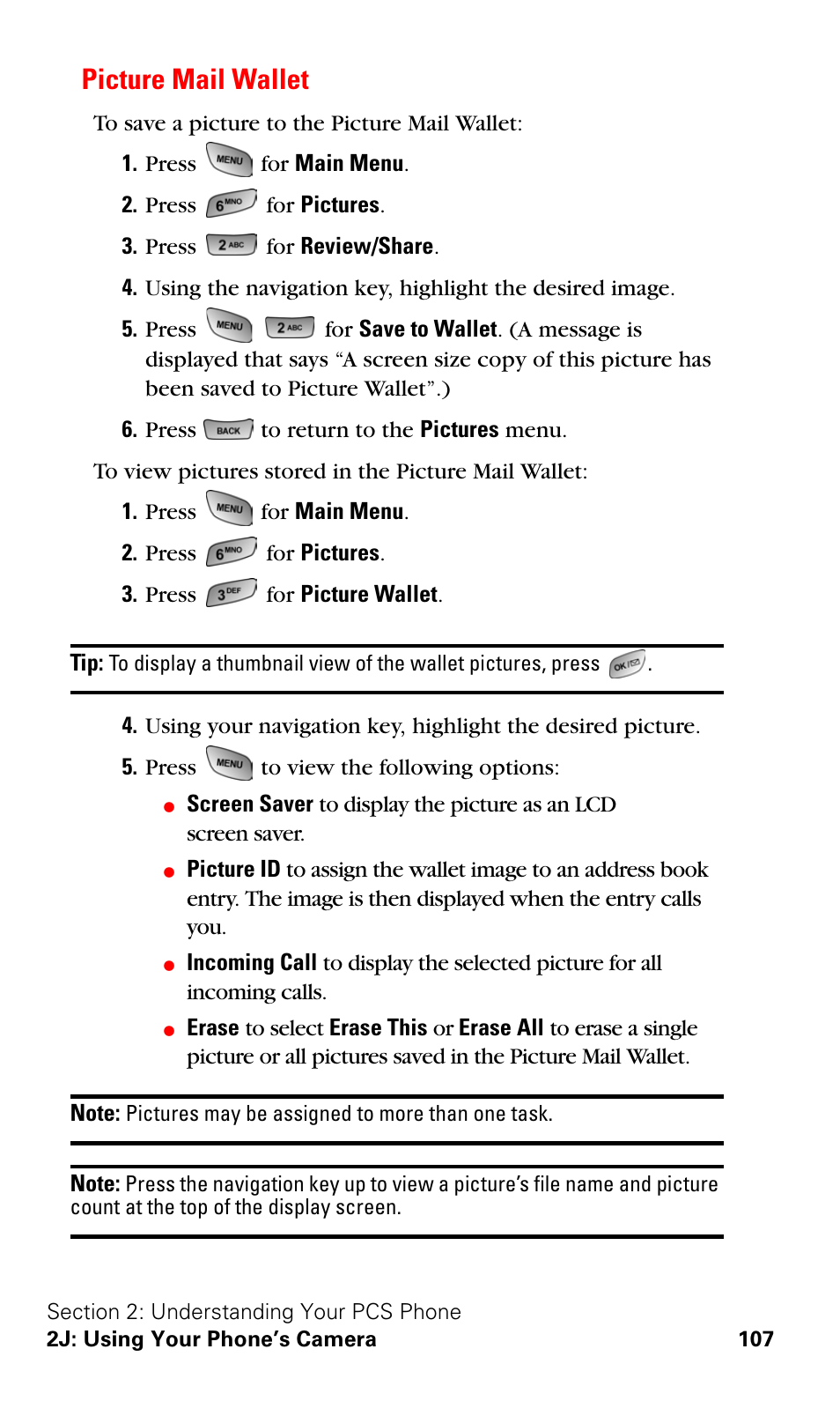Picture mail wallet | Samsung A600 User Manual | Page 117 / 186