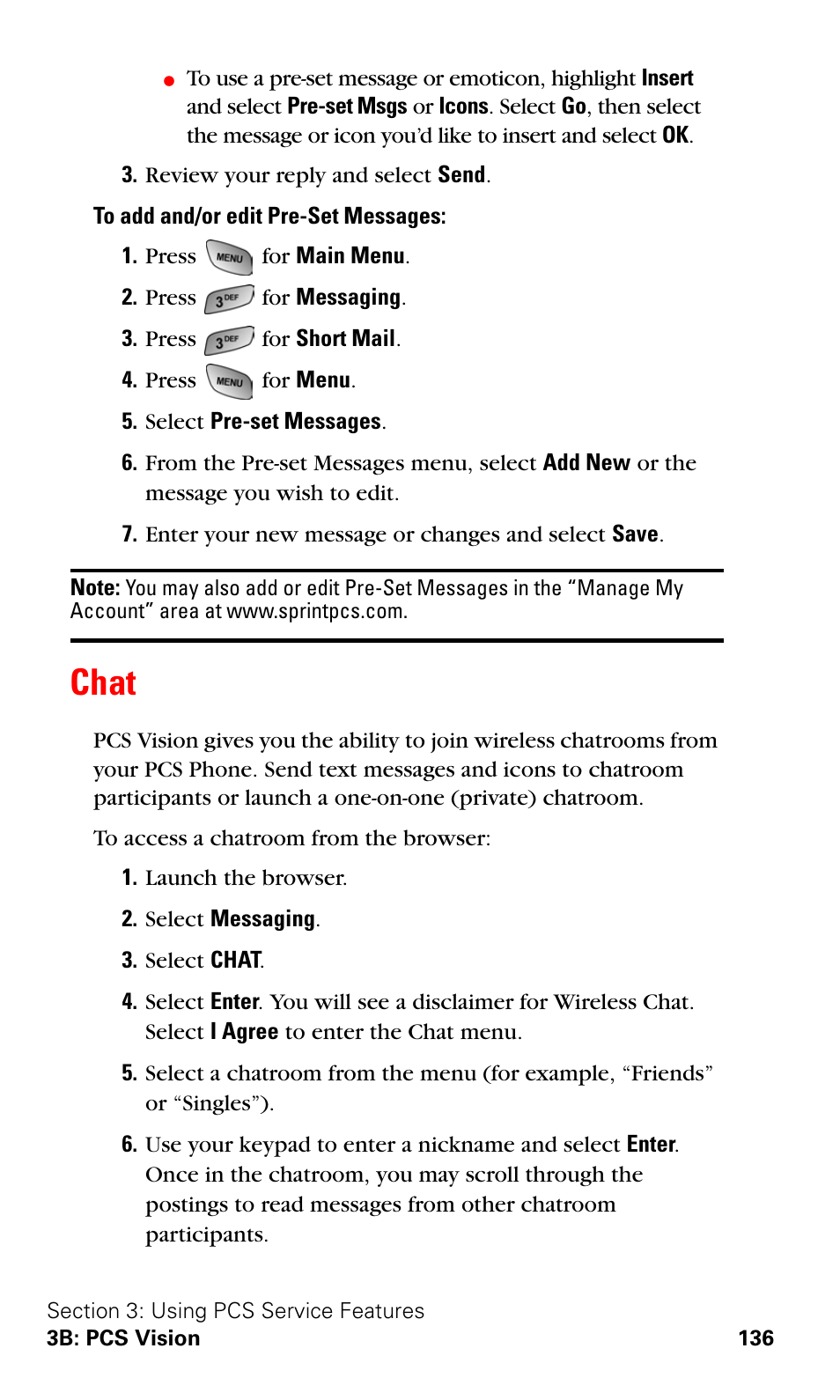 Chat | Samsung A600 User Manual | Page 146 / 186