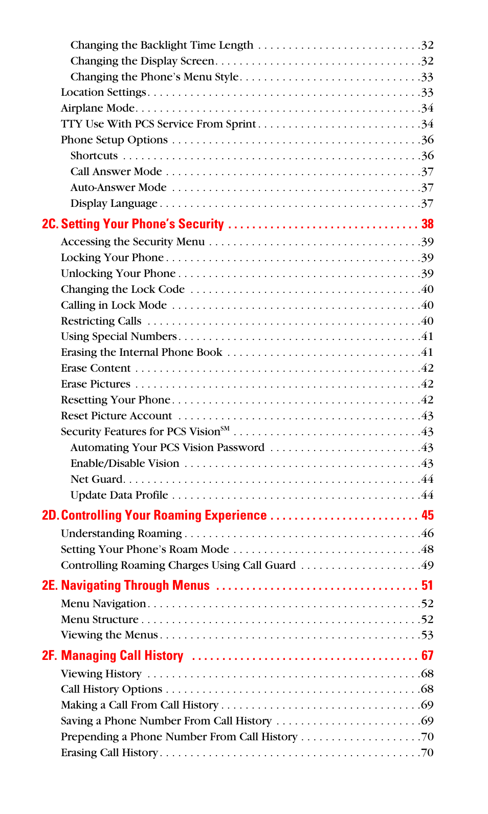 Samsung A600 User Manual | Page 5 / 186