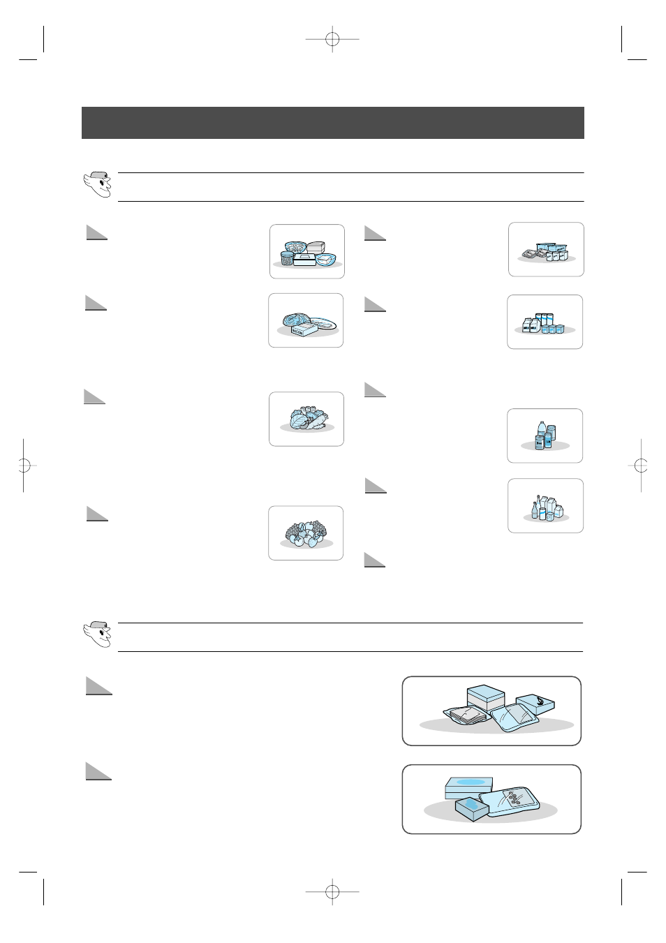 Storing food | Samsung SR-S20 User Manual | Page 10 / 16