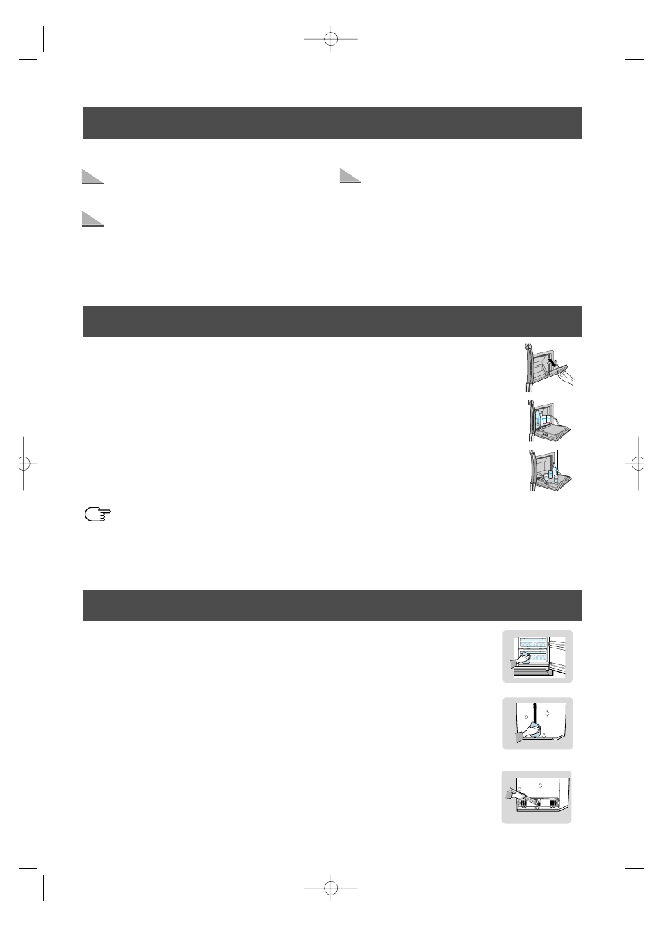 Removing the refrigerator accessories, Cleaning the accessories | Samsung SR-S20 User Manual | Page 13 / 16