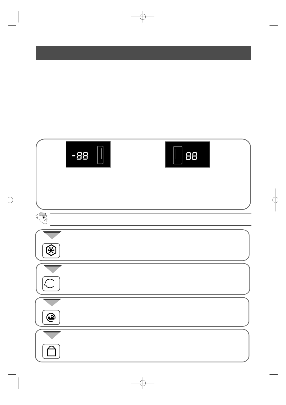 Indicators (basic model) | Samsung SR-S20 User Manual | Page 7 / 16
