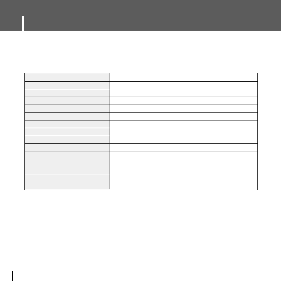 Specifications | Samsung YH-J70J User Manual | Page 76 / 84