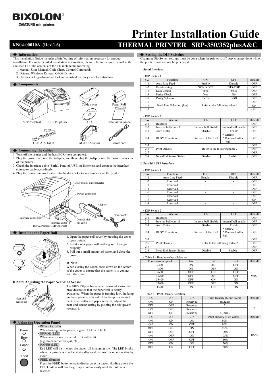 Samsung KN04-00010A User Manual | 8 pages