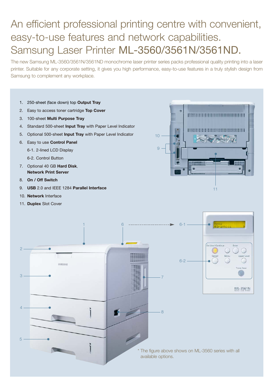 Samsung ML-3561N User Manual | 6 pages