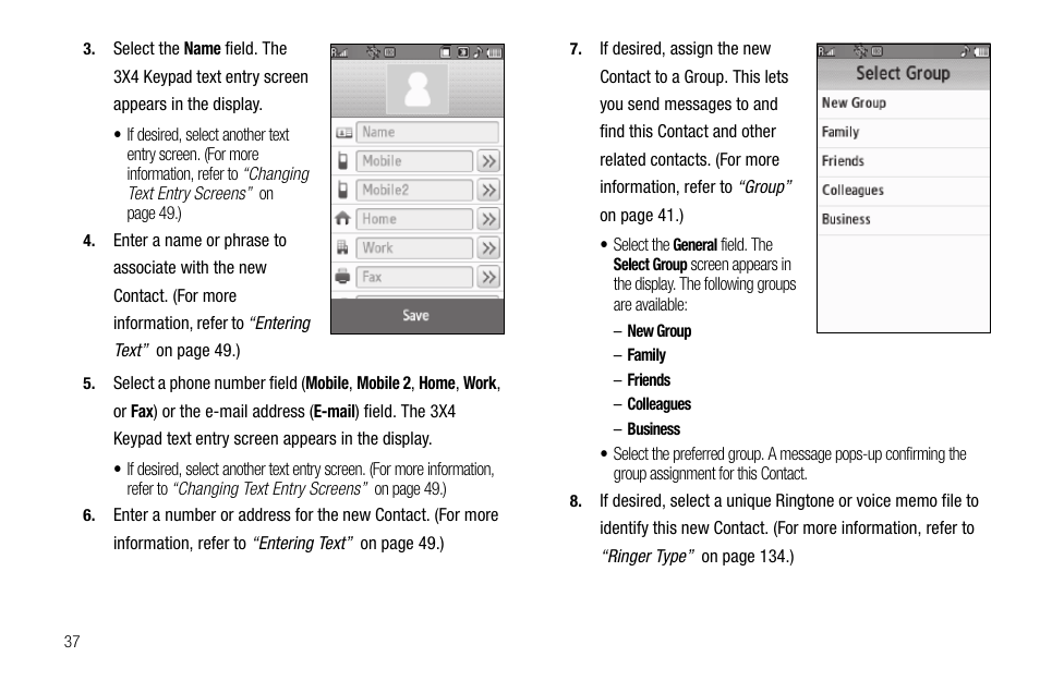 Samsung Delve SCH-R800 User Manual | Page 40 / 180