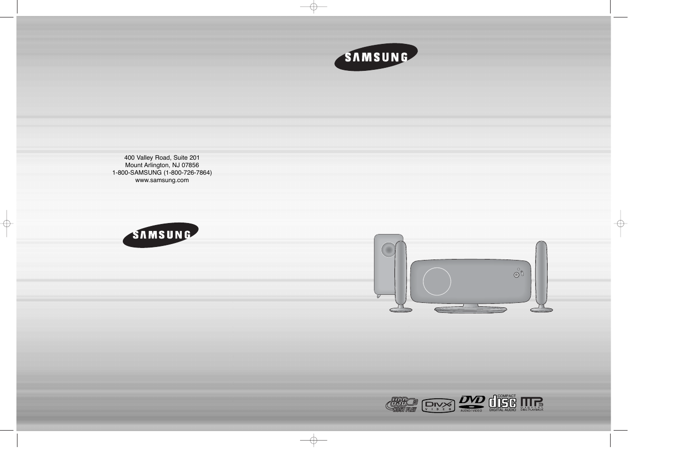 Samsung HT-Q100W User Manual | 35 pages