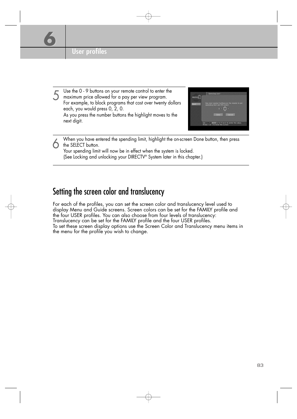 Samsung SIR-TS360 User Manual | Page 83 / 116