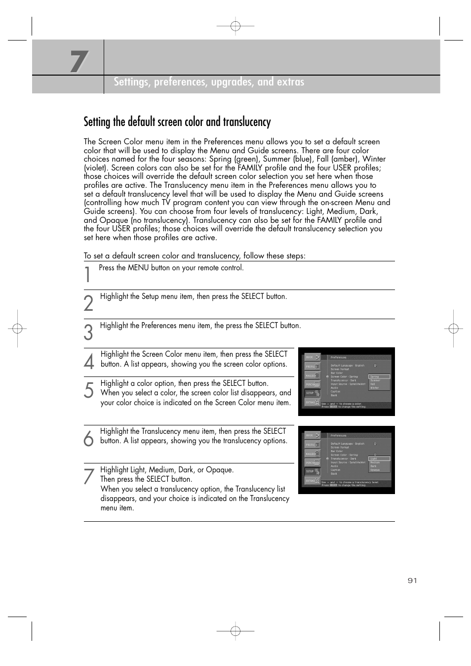 Samsung SIR-TS360 User Manual | Page 91 / 116