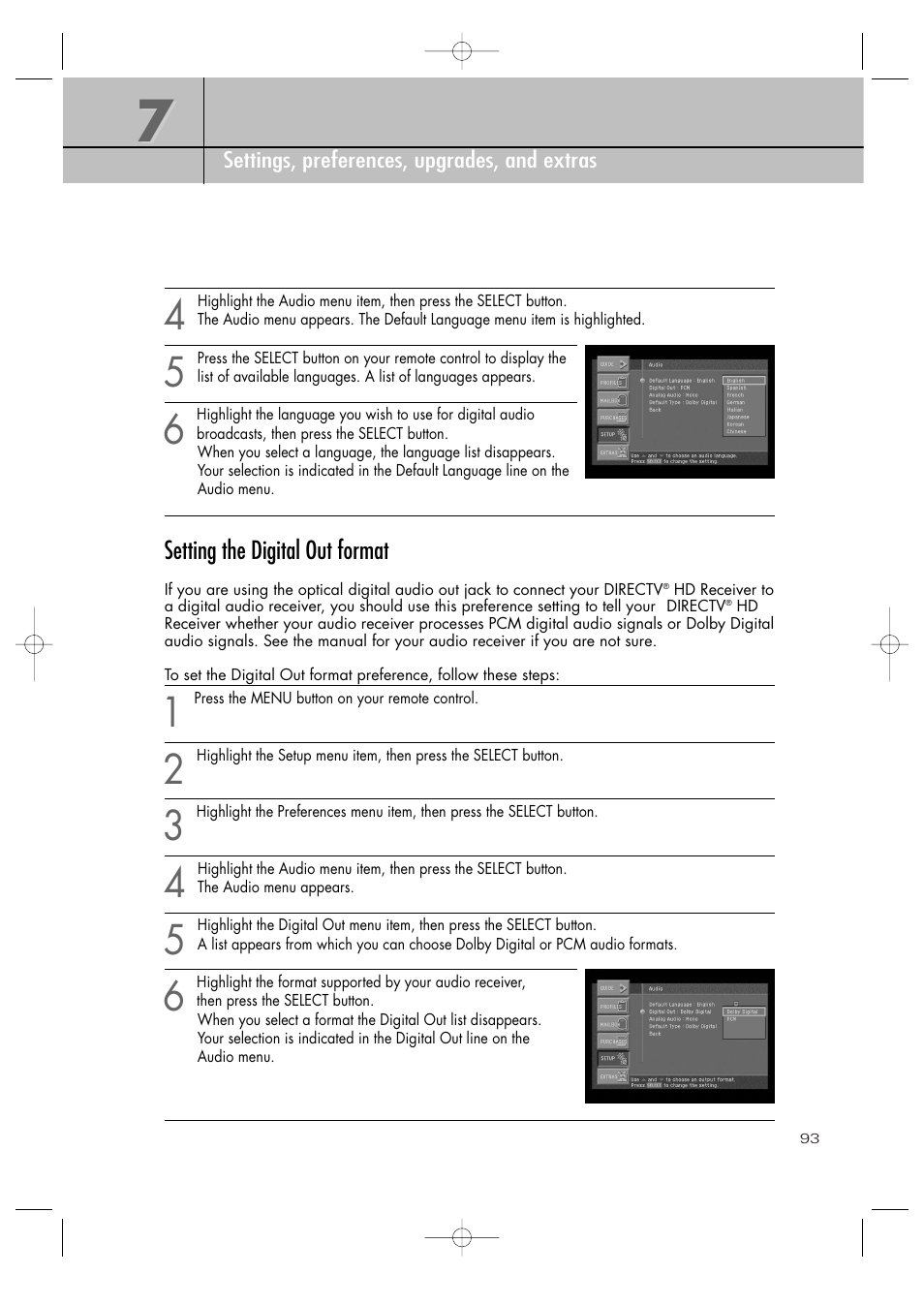 Samsung SIR-TS360 User Manual | Page 93 / 116