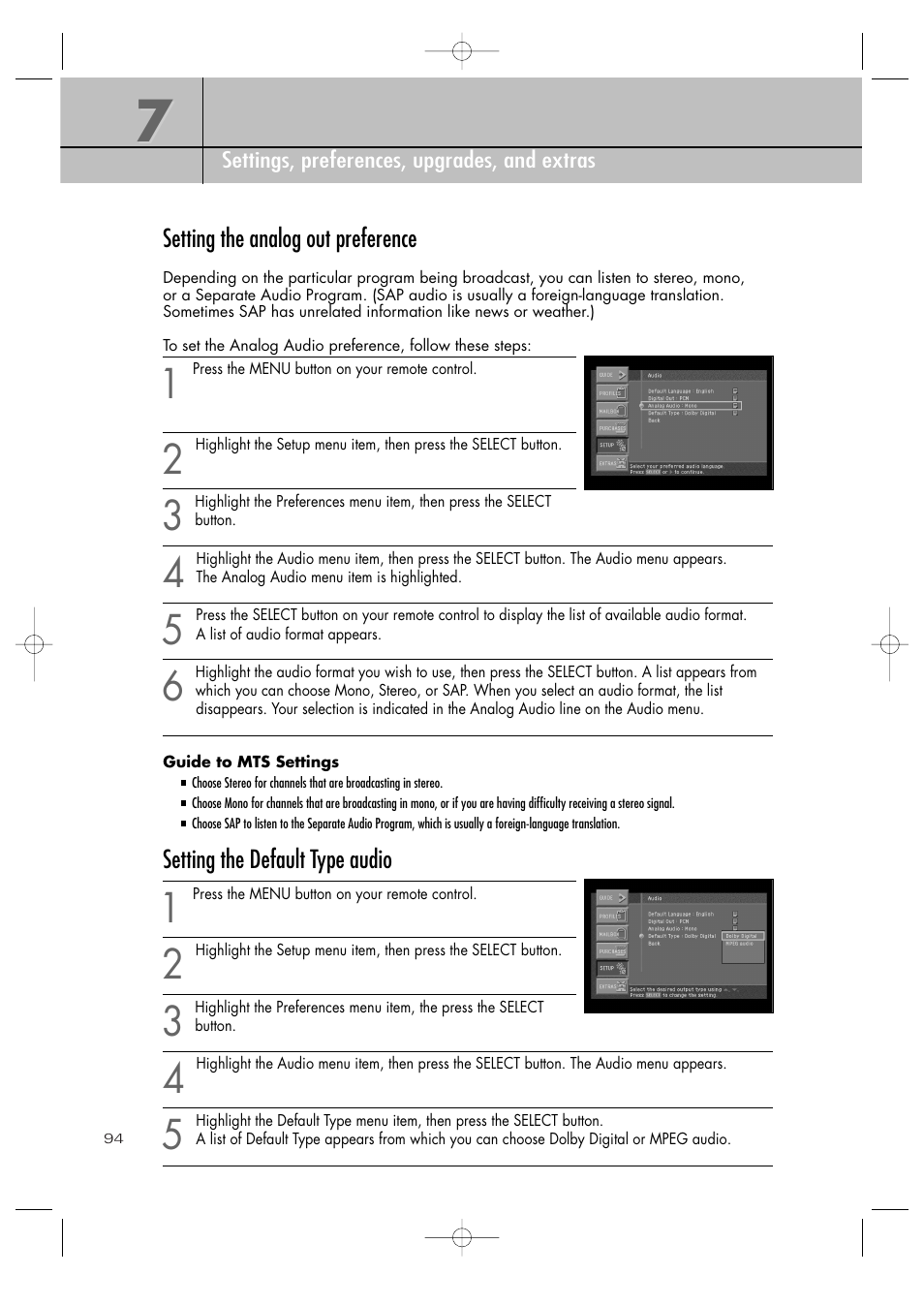 Samsung SIR-TS360 User Manual | Page 94 / 116