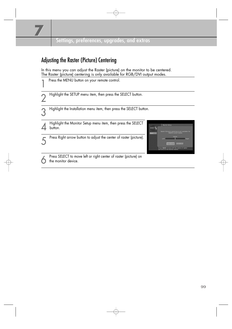 Samsung SIR-TS360 User Manual | Page 99 / 116
