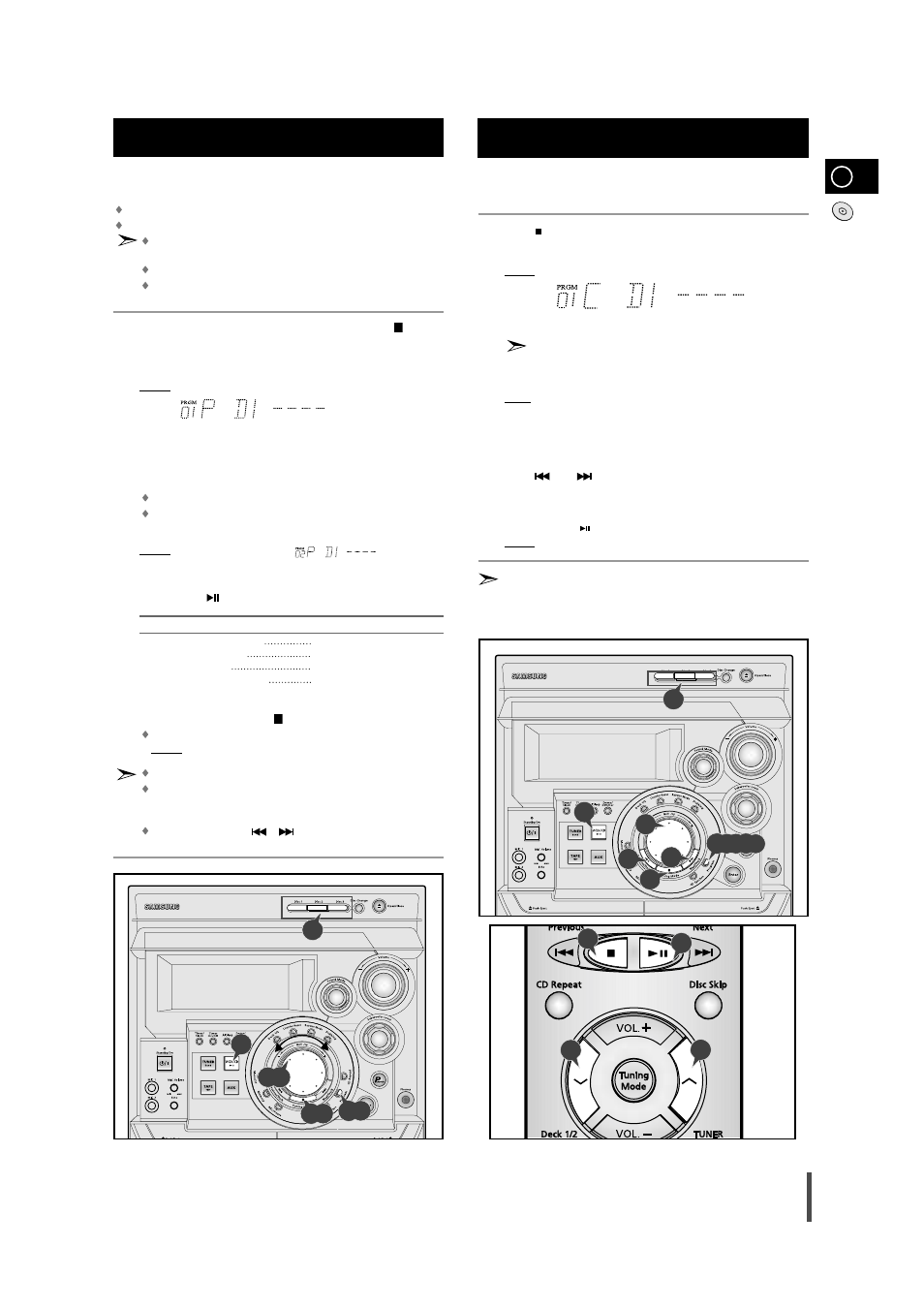 Checking or changing programmed tracks | Samsung MAX-VB630G User Manual | Page 15 / 30